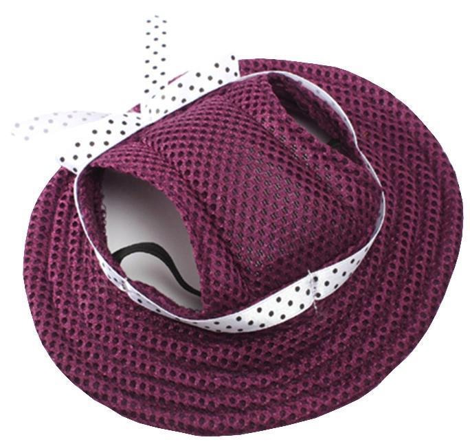 Pet Life Sea Spot Sun Brimmed Pet Hat