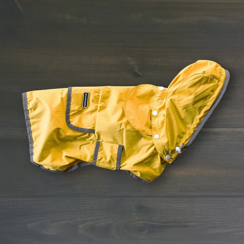 Wilderdog Yellow Hooded Raincoat