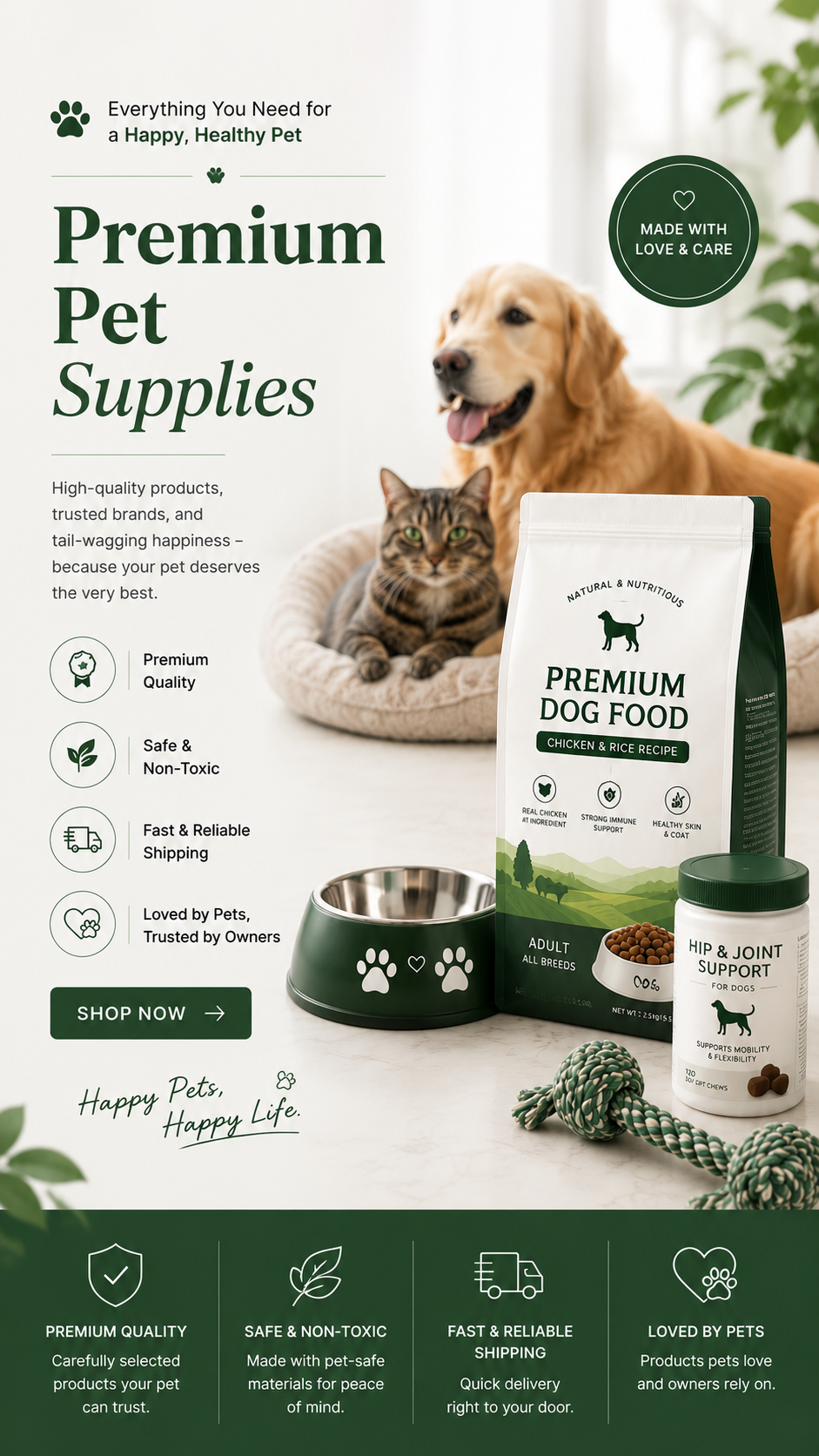 Fetch & Fern — Premium Pet Supplies for a happy, healthy pet