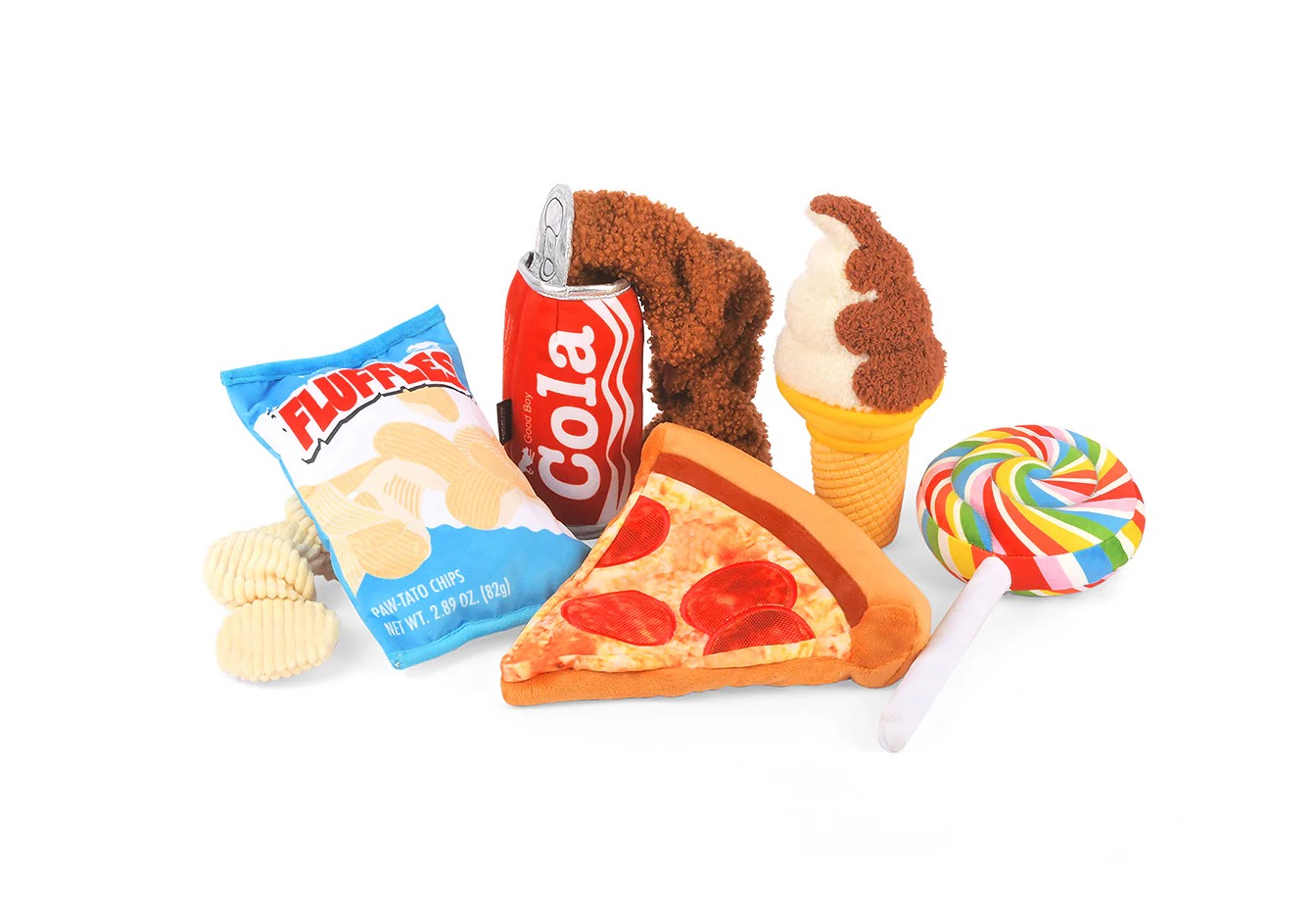 P.L.A.Y. Snack Attack Plush Set
